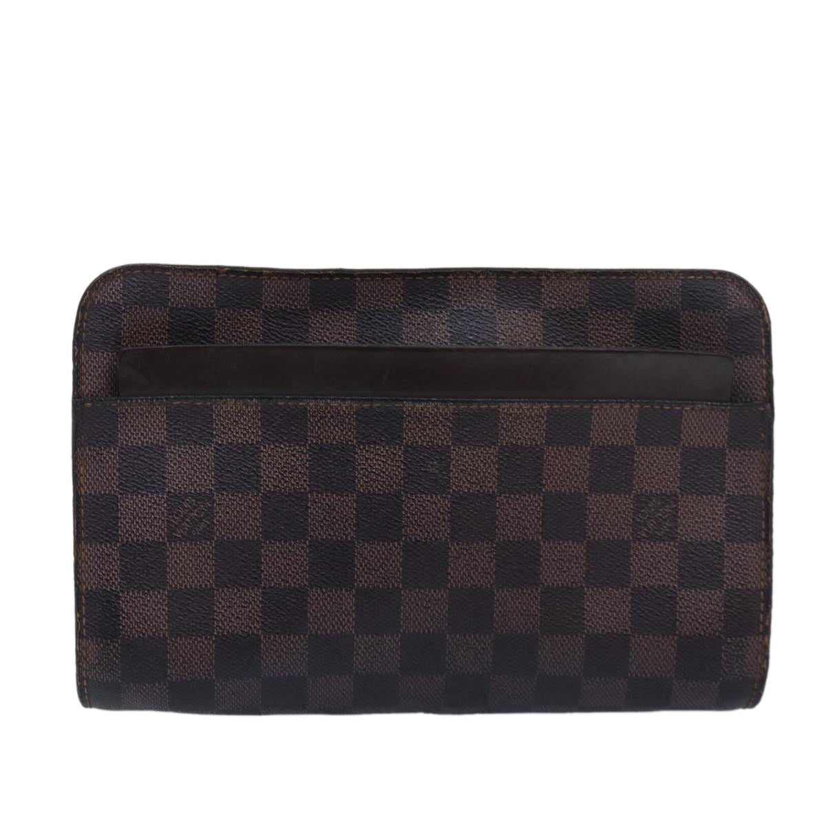 LOUIS VUITTON Damier Ebene Saint Louis Clutch Bag N51993 LV Auth am6670