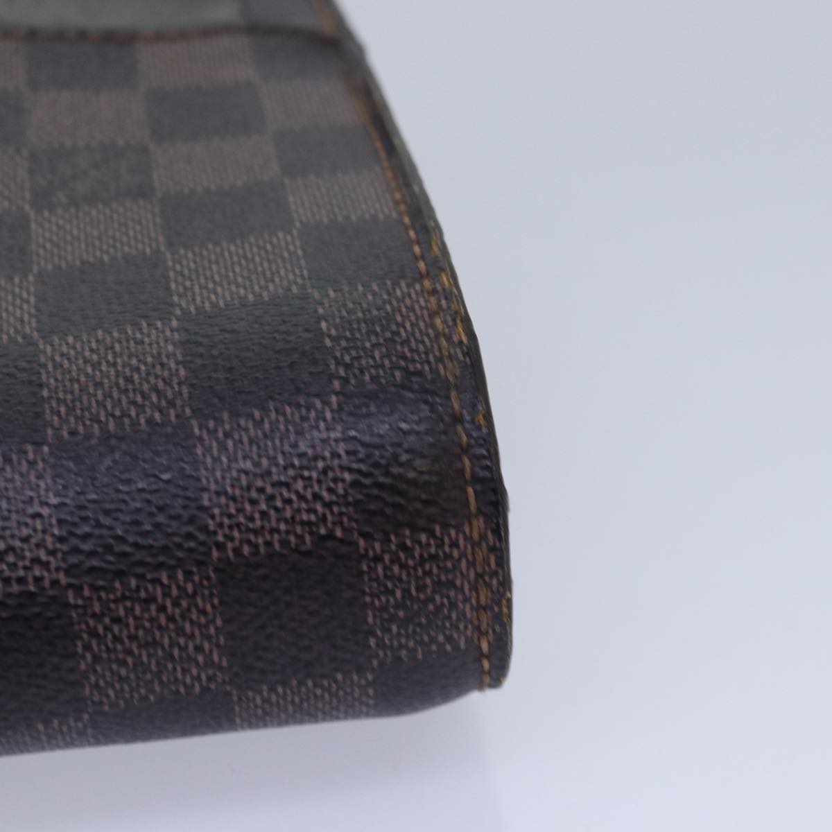 LOUIS VUITTON Damier Ebene Saint Louis Clutch Bag N51993 LV Auth am6670