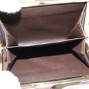 Burberrys Nova Check Wallet Canvas Beige Auth am6671-9