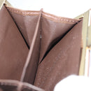 Burberrys Nova Check Wallet Canvas Beige Auth am6671-17