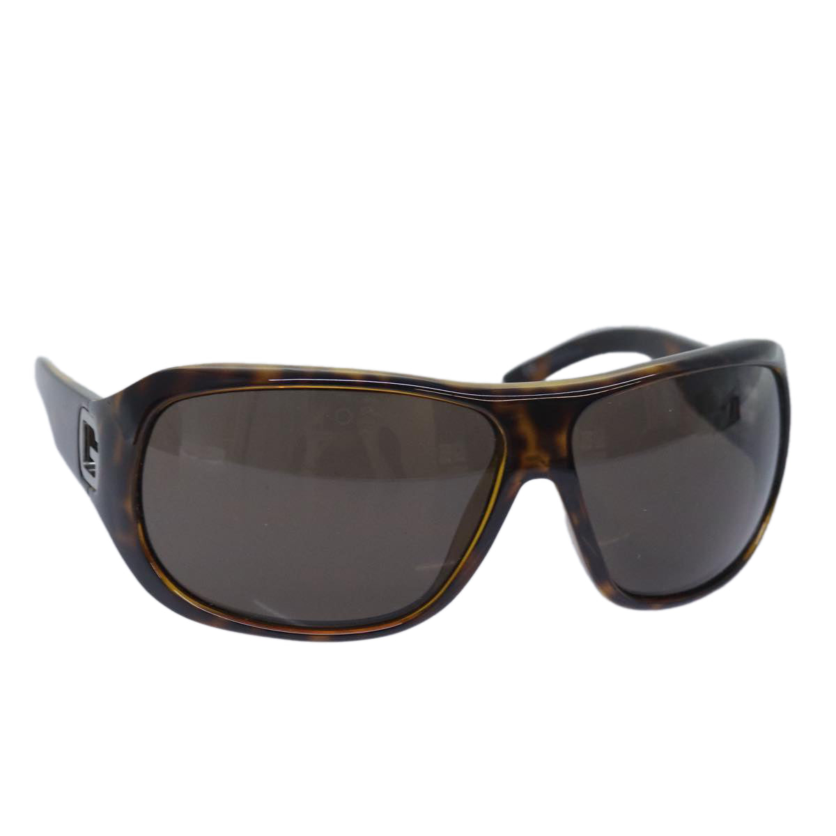 GUCCI Sunglasses plastic Brown Auth am6687