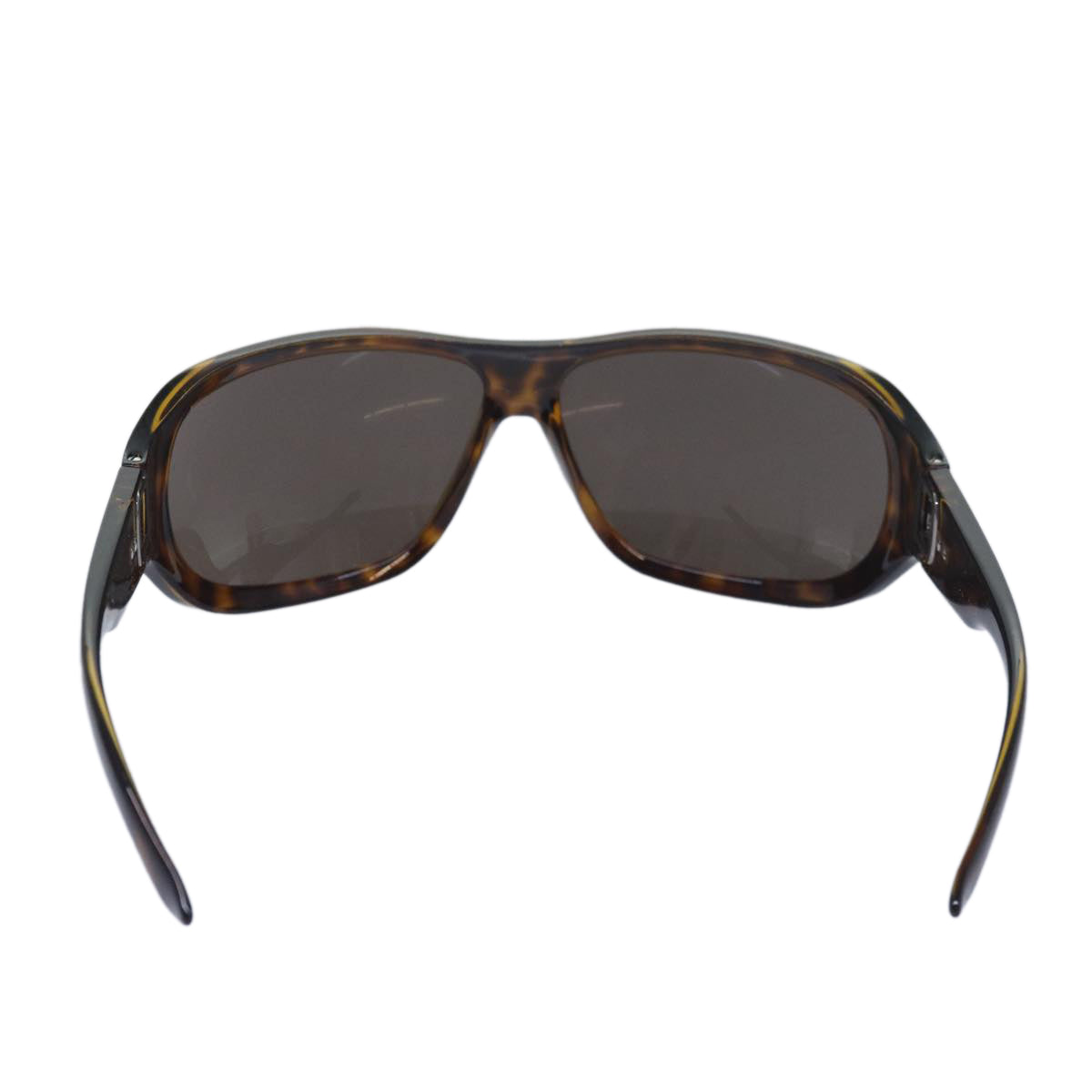 GUCCI Sunglasses plastic Brown Auth am6687