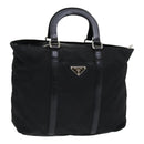 PRADA Hand Bag Nylon Black Auth am6693-1