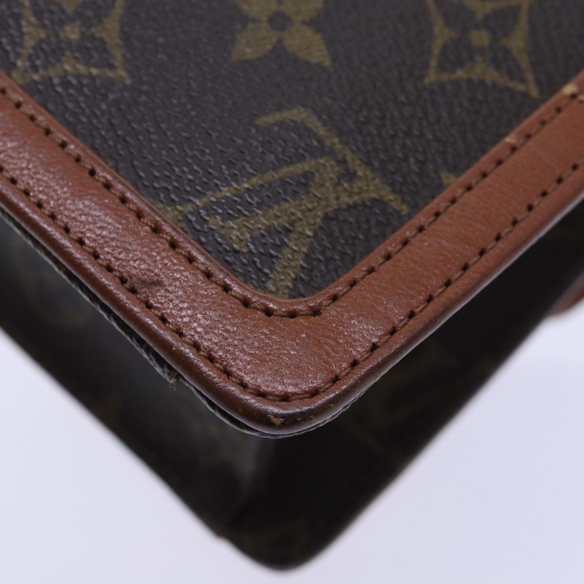 LOUIS VUITTON Monogram Pochette Dam GM Clutch Bag M51810 LV Auth am6694