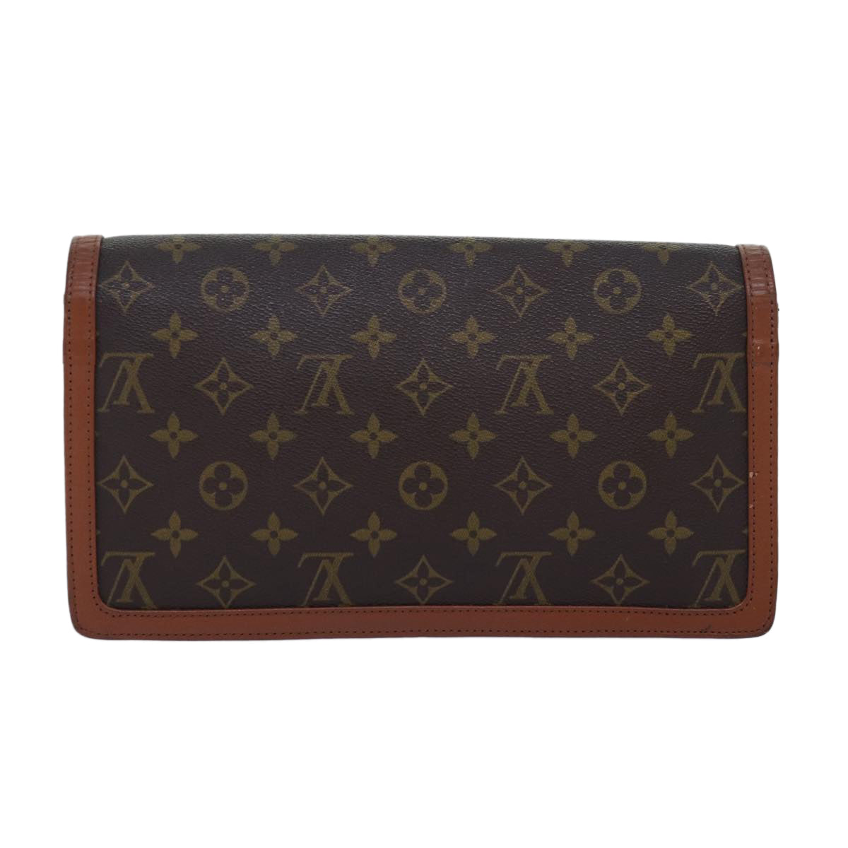 LOUIS VUITTON Monogram Pochette Dam GM Clutch Bag M51810 LV Auth am6694 - 0