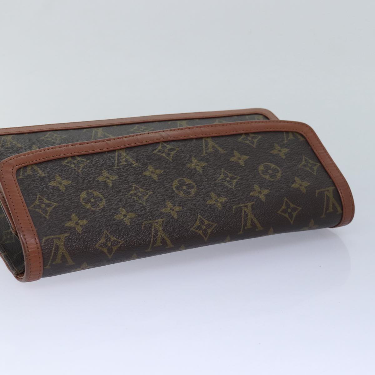 LOUIS VUITTON Monogram Pochette Dam GM Clutch Bag M51810 LV Auth am6694