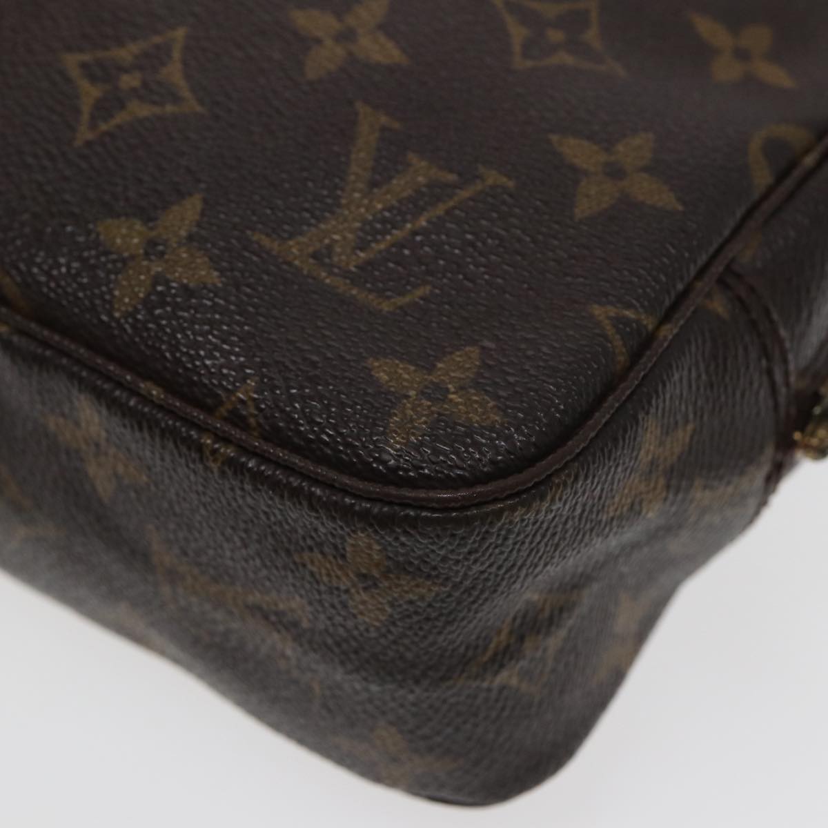 LOUIS VUITTON Monogram Trousse Toilette 23 Clutch Bag M47524 LV Auth am6695