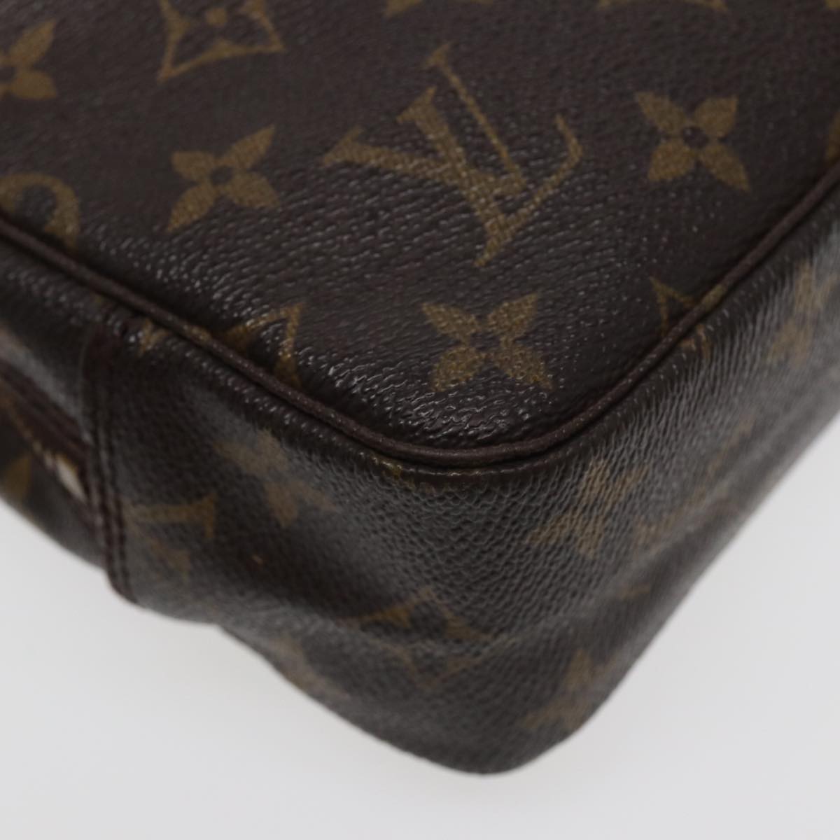 LOUIS VUITTON Monogram Trousse Toilette 23 Clutch Bag M47524 LV Auth am6695