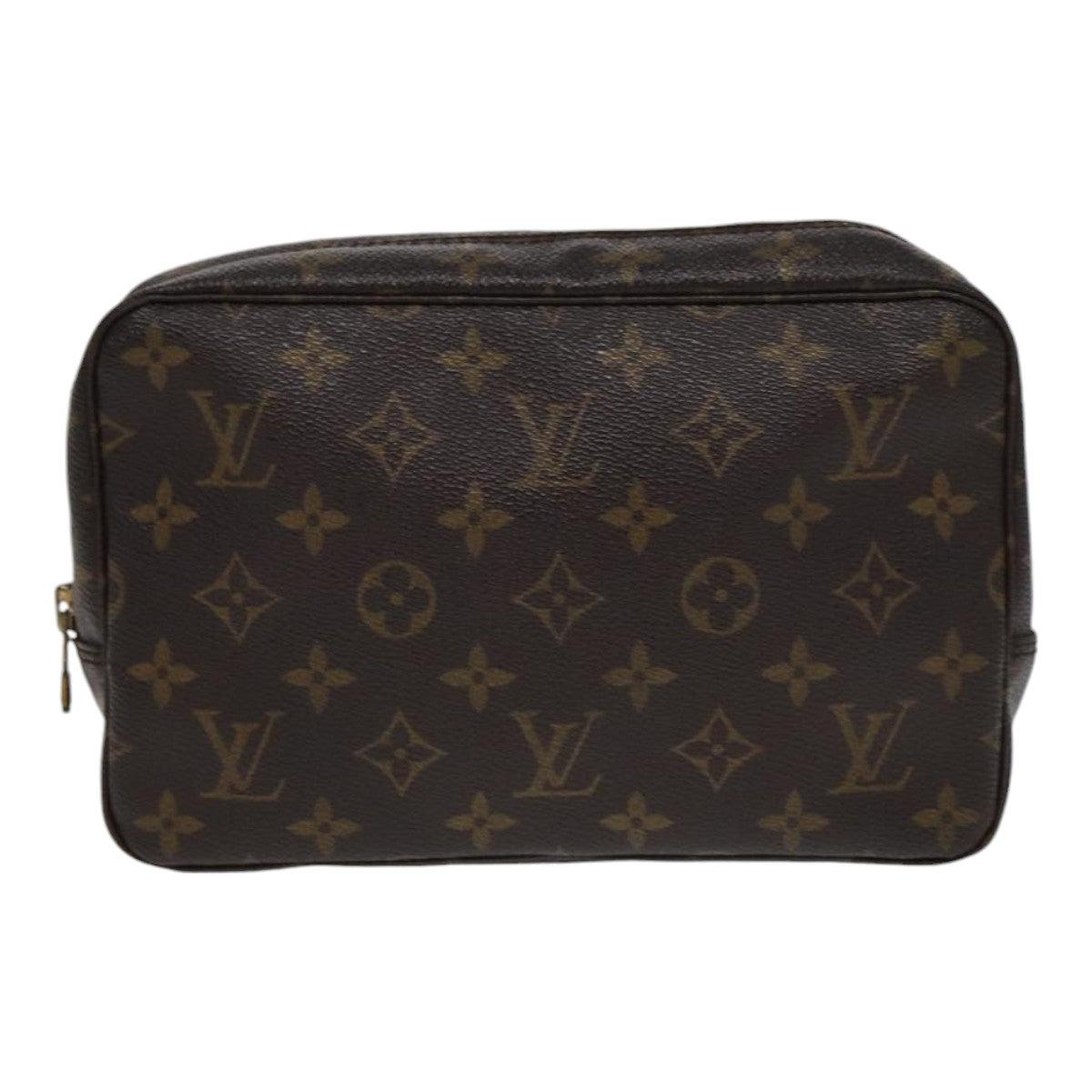 LOUIS VUITTON Monogram Trousse Toilette 23 Clutch Bag M47524 LV Auth am6695