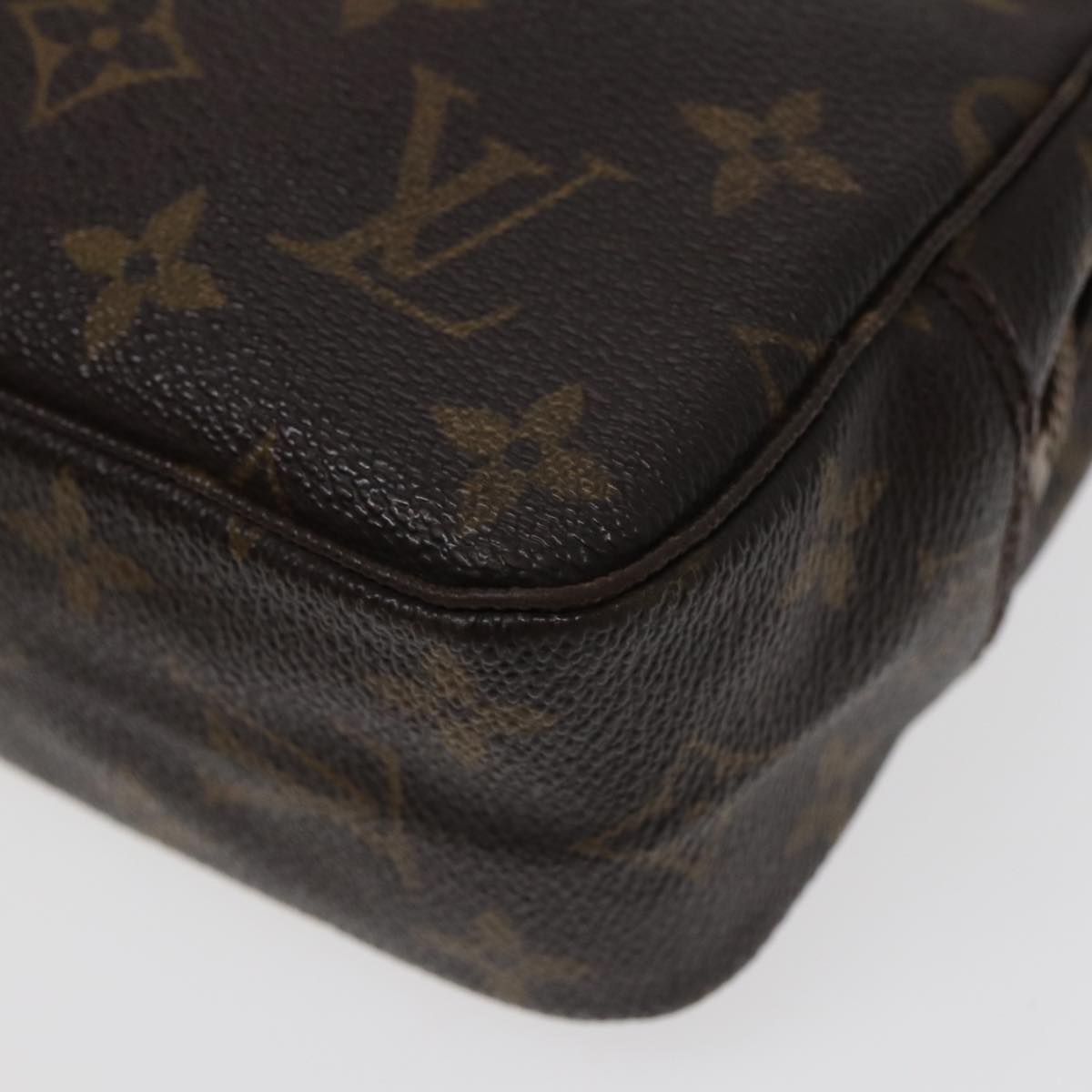 LOUIS VUITTON Monogram Trousse Toilette 23 Clutch Bag M47524 LV Auth am6695