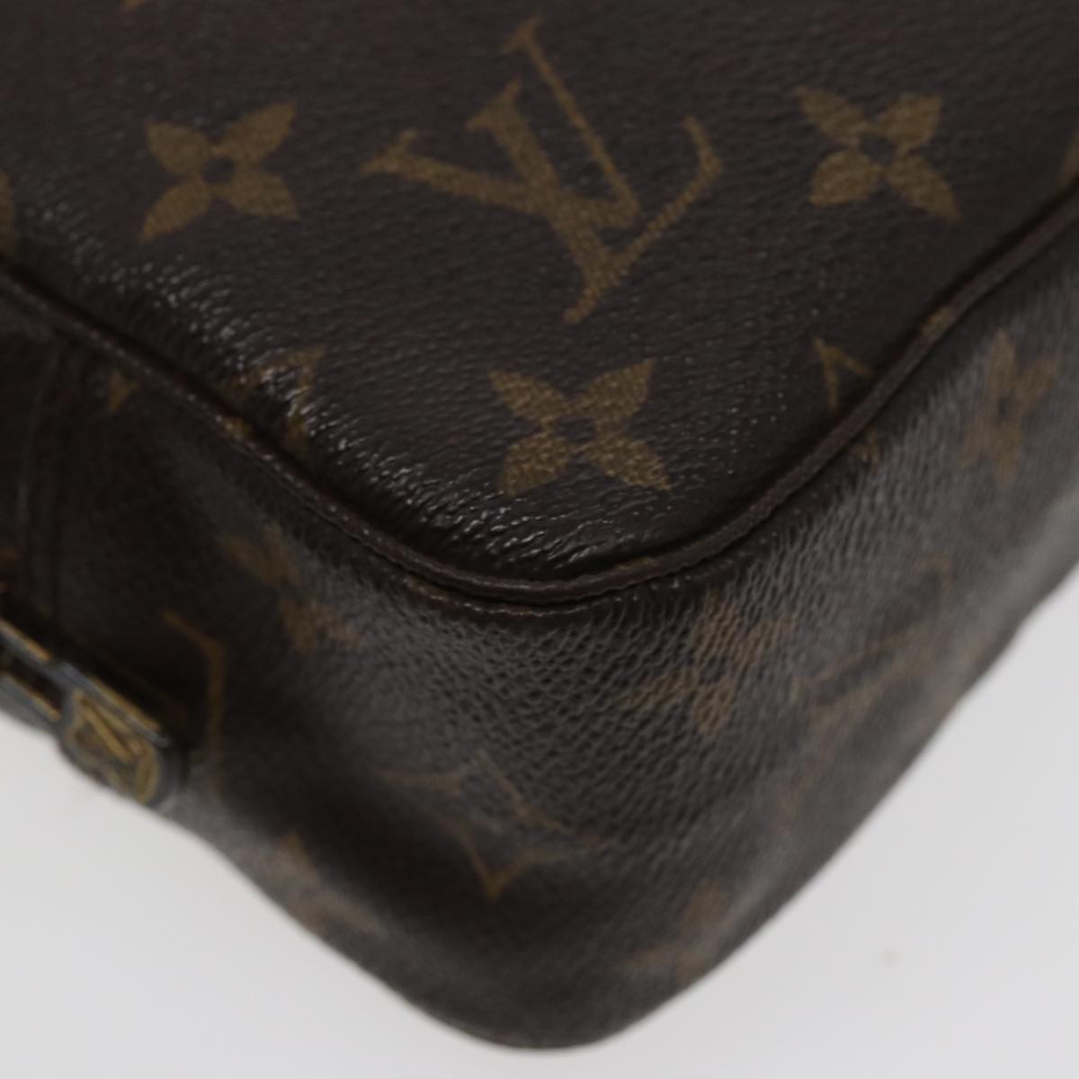 LOUIS VUITTON Monogram Trousse Toilette 23 Clutch Bag M47524 LV Auth am6695