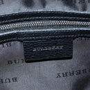 BURBERRY Nova Check Shoulder Bag Nylon Black Beige Auth am6696-17