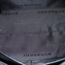 BURBERRY Nova Check Shoulder Bag Nylon Black Beige Auth am6696-11