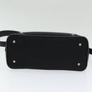 BURBERRY Nova Check Shoulder Bag Nylon Black Beige Auth am6696-5