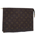 LOUIS VUITTON Monogram Poche Toilette 26 Pouch M47542 LV Auth am6697-1