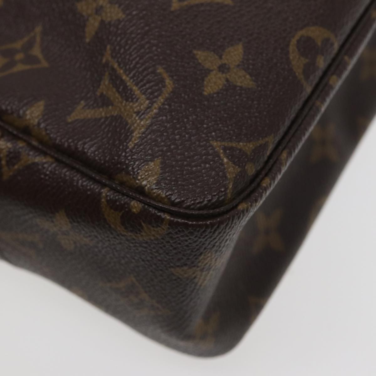 LOUIS VUITTON Monogram Trousse Toilette 28 Clutch Bag M47522 LV Auth am6700