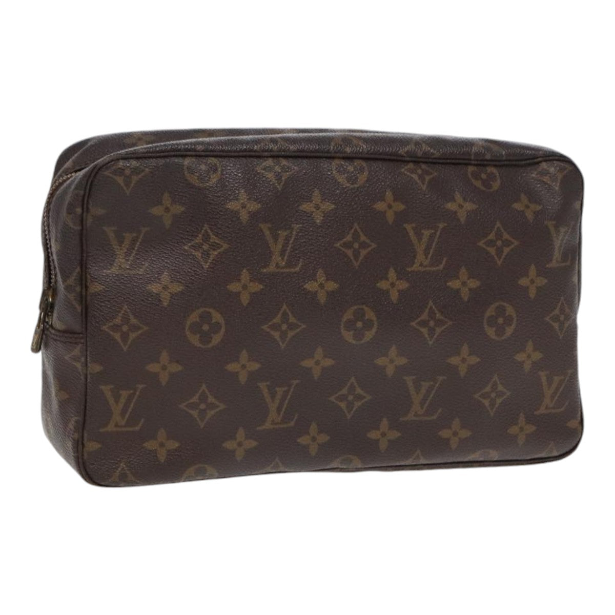 LOUIS VUITTON Monogram Trousse Toilette 28 Clutch Bag M47522 LV Auth am6701