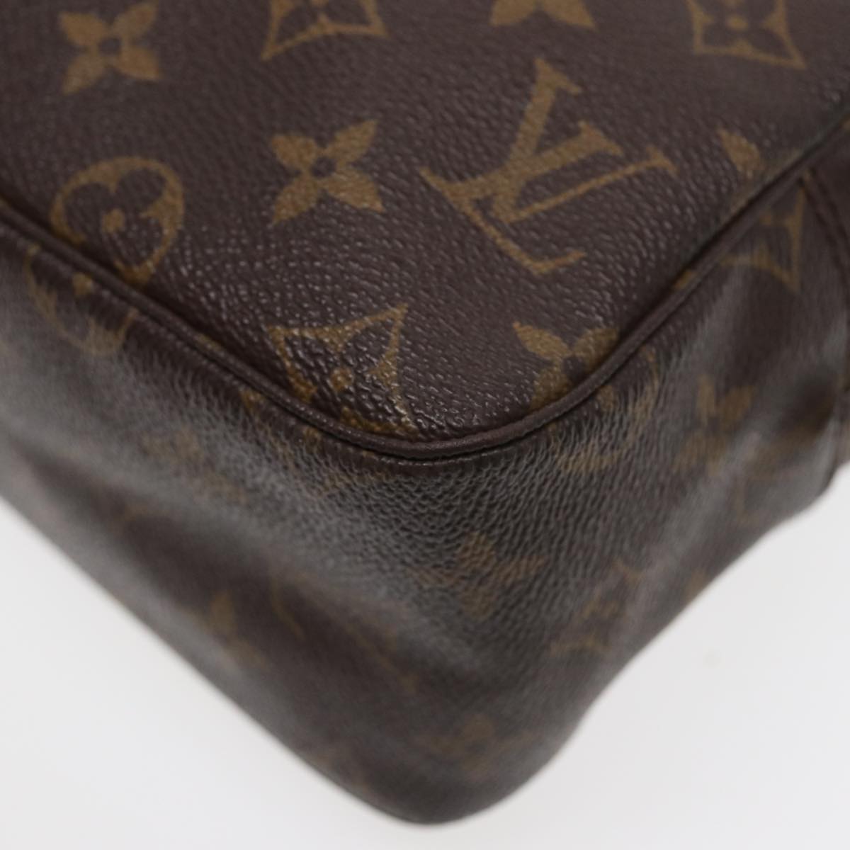 LOUIS VUITTON Monogram Trousse Toilette 28 Clutch Bag M47522 LV Auth am6701