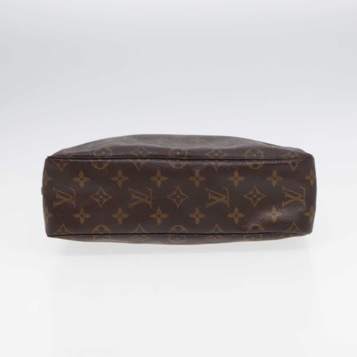 LOUIS VUITTON Monogram Trousse Toilette 28 Clutch Bag M47522 LV Auth am6701