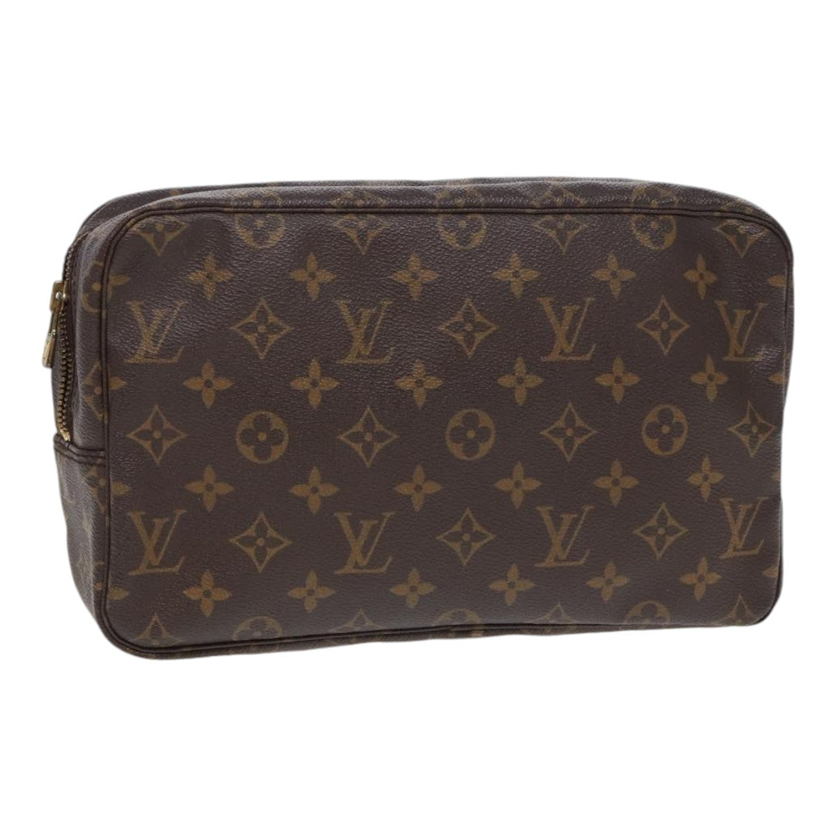 LOUIS VUITTON Monogram Trousse Toilette 28 Clutch Bag M47522 LV Auth am6702