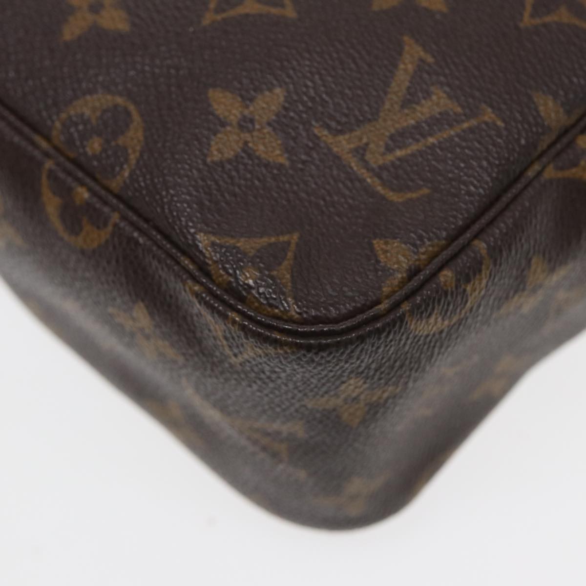 LOUIS VUITTON Monogram Trousse Toilette 28 Clutch Bag M47522 LV Auth am6702