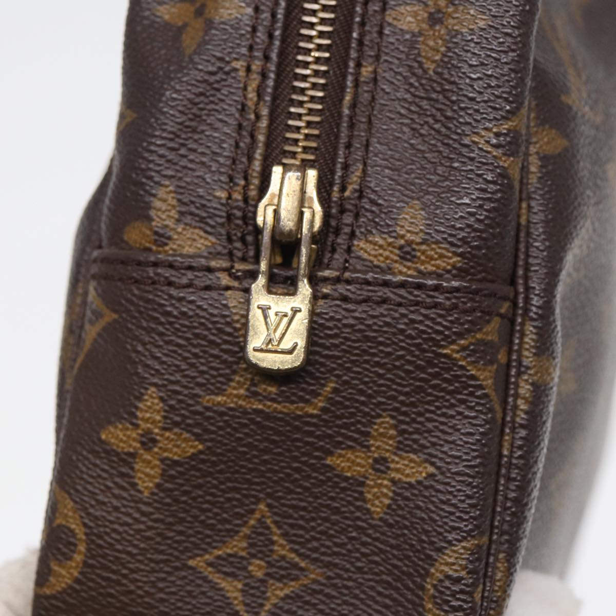 LOUIS VUITTON Monogram Trousse Toilette 28 Clutch Bag M47522 LV Auth am6702