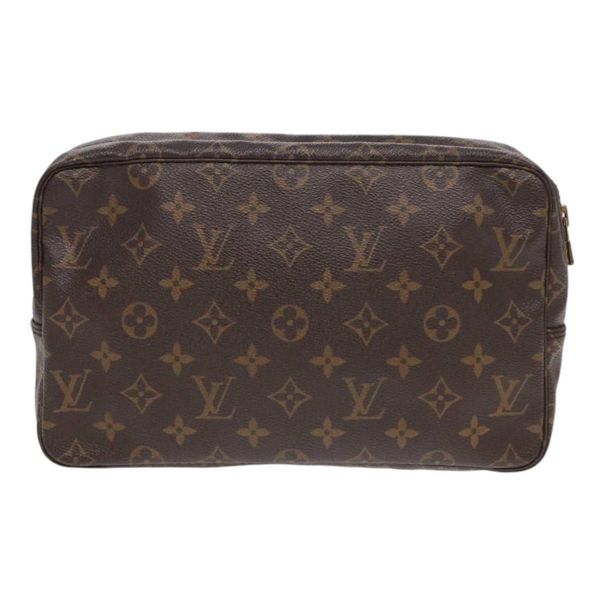 LOUIS VUITTON Monogram Trousse Toilette 28 Clutch Bag M47522 LV Auth am6702