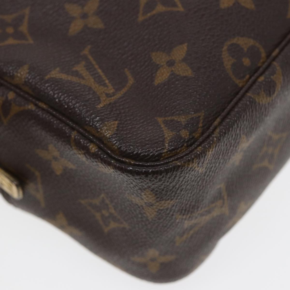 LOUIS VUITTON Monogram Trousse Toilette 28 Clutch Bag M47522 LV Auth am6702