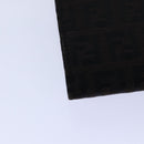 FENDI Zucchino Canvas Long Wallet Brown Auth am6703-16