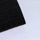 FENDI Zucchino Canvas Long Wallet Brown Auth am6703-17