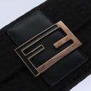 FENDI Zucchino Canvas Long Wallet Brown Auth am6703-18