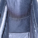 BURBERRY Nova Check Hand Bag Canvas Beige Black Auth am6710-19