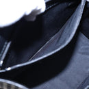 BURBERRY Nova Check Hand Bag Canvas Beige Black Auth am6710-21