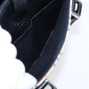 BURBERRY Nova Check Hand Bag Canvas Beige Black Auth am6710-12