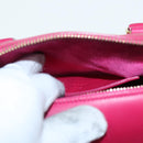 SAINT LAURENT Baby Duffel Hand Bag Leather 2way Red Auth am6711-23