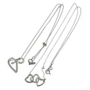 TIFFANY&Co. Necklace Ag925 2Set Silver Auth am6713-1