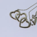 TIFFANY&Co. Necklace Ag925 2Set Silver Auth am6713-10