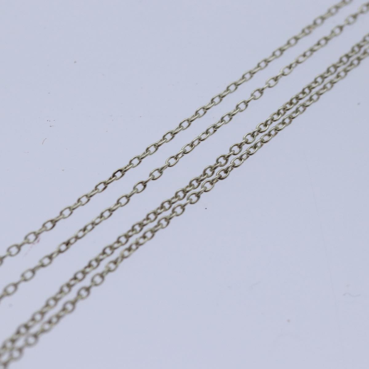 TIFFANY&Co. Necklace Ag925 2Set Silver Auth am6713