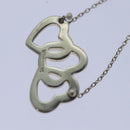 TIFFANY&Co. Necklace Ag925 2Set Silver Auth am6713-16