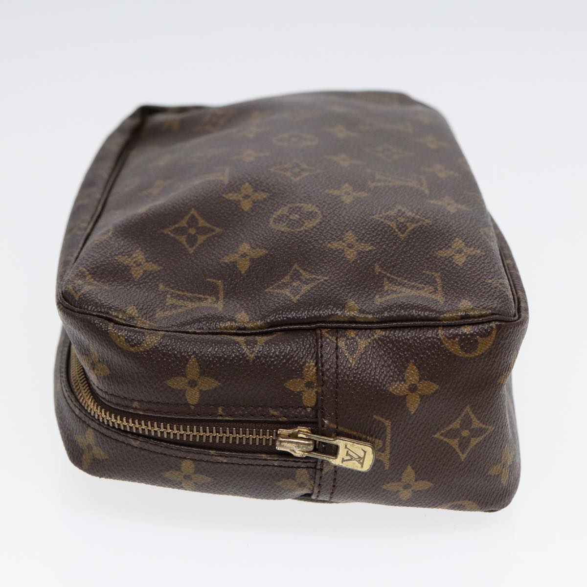 LOUIS VUITTON Monogram Trousse Toilette 28 Clutch Bag M47522 LV Auth am6718