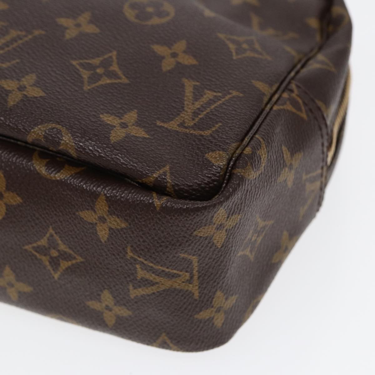 LOUIS VUITTON Monogram Trousse Toilette 28 Clutch Bag M47522 LV Auth am6718