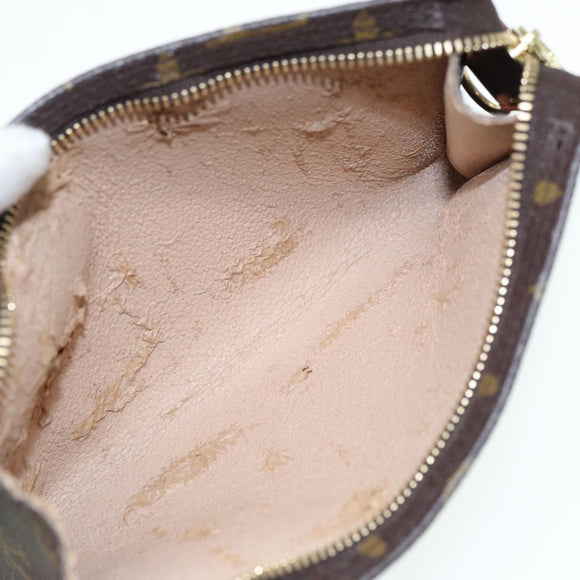 LOUIS VUITTON Monogram Bucket PM Accessory Pouch LV Auth am6740