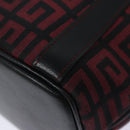 GIVENCHY Tote Bag Canvas Red Gold Auth am6746-16