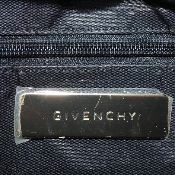 GIVENCHY Tote Bag Canvas Red Gold Auth am6746