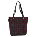 GIVENCHY Tote Bag Canvas Red Gold Auth am6746-13