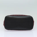 GIVENCHY Tote Bag Canvas Red Gold Auth am6746-4