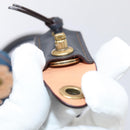 Coach Tea Rose Rogue 25 Hand Bag Denim 2way Blue Gold Auth am6757-10