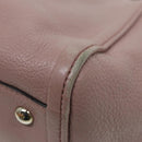 GUCCI Soho Hand Bag Leather 2way Gold Pink 336751 Auth am6760-8