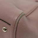 GUCCI Soho Hand Bag Leather 2way Gold Pink 336751 Auth am6760-16