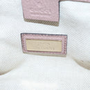 GUCCI Soho Hand Bag Leather 2way Gold Pink 336751 Auth am6760-21